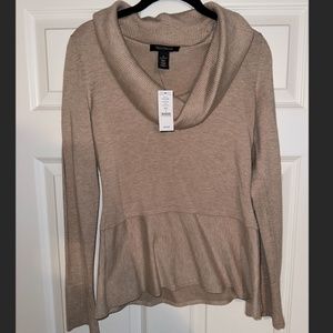 White House Black Market Cowl Neck Sweater